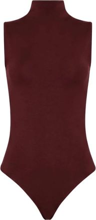 Wolford Viscose String Body - Dames - Bodies - Rood - S - Katoen - Tops