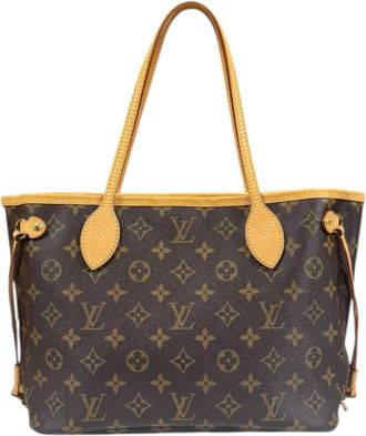 Louis Vuitton Brown Monogram Canvas Tote Bag (Pre-Owned)