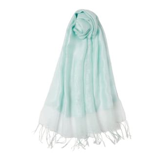 Emme Di Marella Scarves, female, Blue, Size: ONE SIZE Silky Scarf