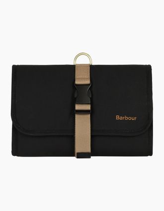 Barbour Transport Hanging Wash Bag - Black - Size: ONE size