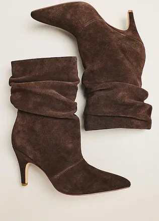 Matisse Footwear x Anthropologie Scrunch Kitten Heel Boots