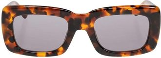 The Attico Marfa Zonnebril - Dames - Zonnebrillen - Bruin - ONE Size - Accessoires