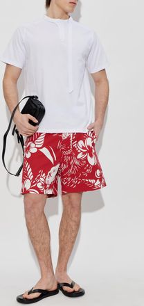 Dsquared2 Patterned Shorts, Mens, Red