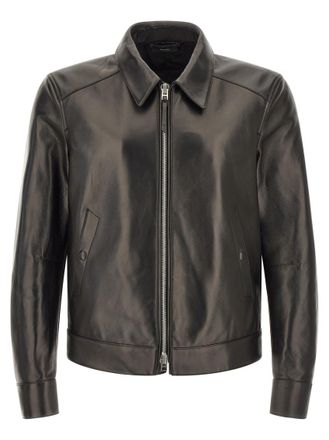 Tom Ford Black Shirt Collar Jacket