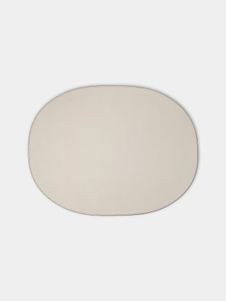 Giobagnara Leather Large Oval Placemats (Set of 4)