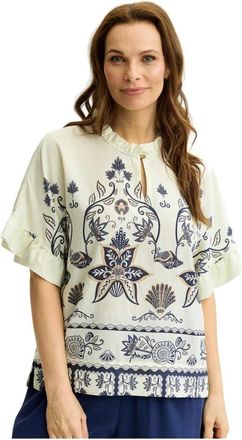In Front Blouses - Dames - Blouses - Veelkleurig - M - Overhemden