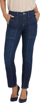 NYDJ Nydj Petite Margot Midnight Breeze Girlfriend Jean