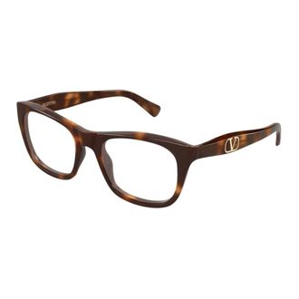Valentino Brillen met vierkant montuur - Dames - Accessoires - Bruin - Maat: 53 MM