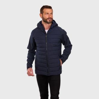 Perry Ellis Tech Stretch Softshell Jacket in Navy at Nordstrom, Size Xx-Large