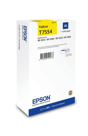 Epson C13t75544n Cartucho De Tinta 1 Pieza(s) Original Alto Rendimiento (xl) Amarillo