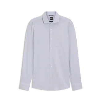 BOSS Printed slim-fit shirt in performance-stretch jersey