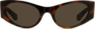 Loewe Signature Kat-Eye Zonnebril - Dames - Zonnebrillen - Veelkleurig - ONE Size - Accessoires