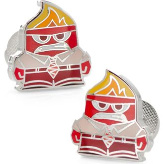 Cufflinks Inc. Inside Out Anger Cuff Links in Red at Nordstrom