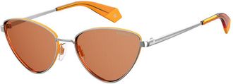 Polaroid PLD 6071/S/X KU2/HE Womens Sunglasses Orange Size 56