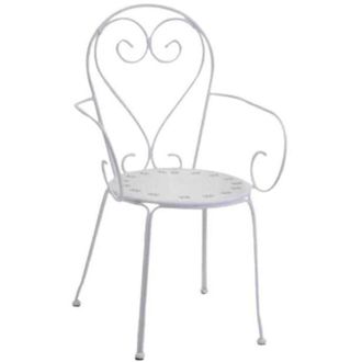 Vacchetti Vacchetti - Poltrona in Metallo Bianco mod. New Old