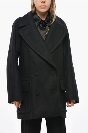 Dries Van Noten Double-breasted RANDIA Coat with Covered Buttons size S