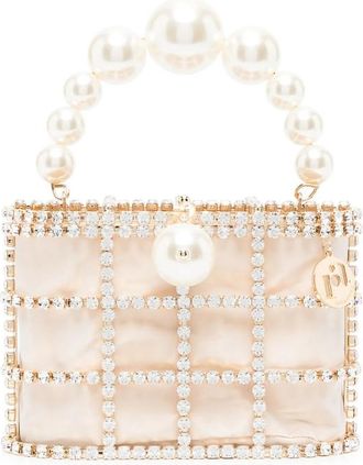 Rosantica Holli Faux Pearl-embellished Mini Bag