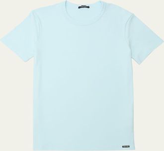Tom Ford Mens Solid Stretch Jersey T-Shirt