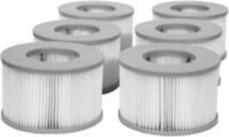 OEM Royaluxe -pompe Et Filtre De Spa Pack De 4 Cartouches Filtrantes De Remplacement Pour Piscine Gonflable Mspa, Jacuzzi
