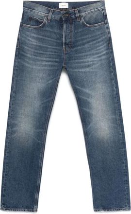 Haikure Indigo Blue Straight Jeans - Heren - Regular Fit Jeans - Blauw - W35 - Katoen - Jeans