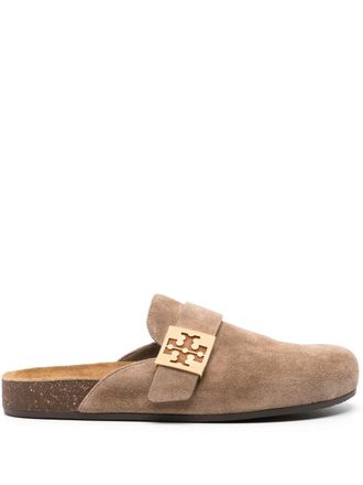 Tory Burch Pantofole in morbida pelle scamosciata Tory Burch