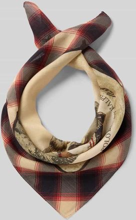 Polo Ralph Lauren Tuch mit Seide-Anteil in Offwhite, Größe 1