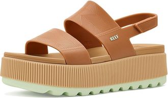 Reef Water Vista Higher Womens Sandals Almond/Ambrosia : 10 B - Medium, Synthetic