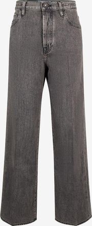 Jacob Cohen Jeans mit weitem Bein aus Lyocell und Baumwolle Grace