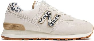 New Balance 574 lace-up sneakers - unisex - Fabric/Calf Suede/Rubber - 7.5 - Neutrals