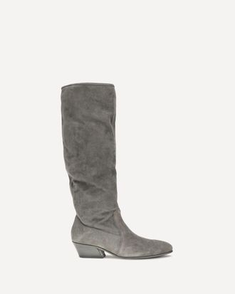 Pedro Garcia Stivali alti in suede Woman 36.5