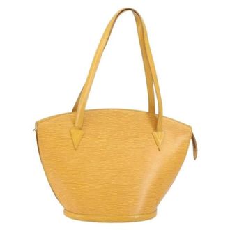 Louis Vuitton Pre-owned Shoulder Bags, female, Yellow, Size: ONE SIZE Pre-owned Vintage Shoulder Bag