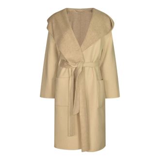 P.A.R.O.S.H. Belted Coat - - Coats - Donna - Beige - L