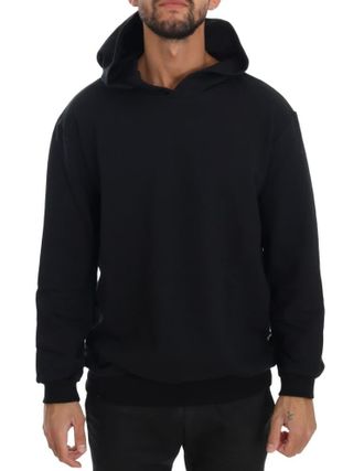 Daniele Alessandrini Gym Casual Hooded Cotton Mens Sweater