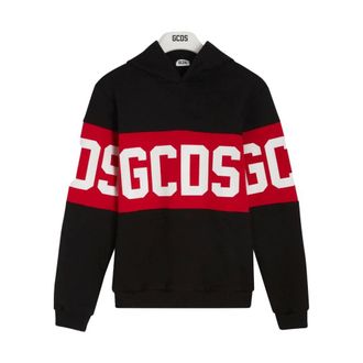 GCDS Sweatshirt - male - GCDS - Kids Sweatshirts - Black - 6 Y - Kids