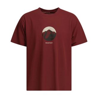 Montbell Hombre, Camisetas, Rojo, Talla: M