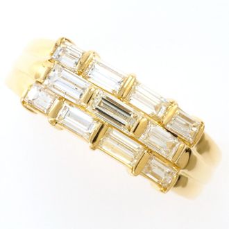 C&A Yellow Gold Yellow Gold (18K) Band Ring (Pre-Owned)