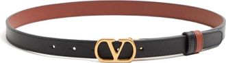 Valentino Garavani V-logo Signature Reversible Belt
