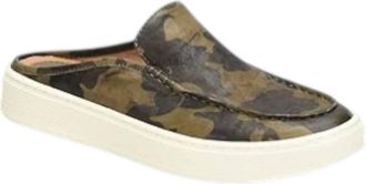S&ouml;fft Womens Somers Moc Camo Slip On Shoes In Olive