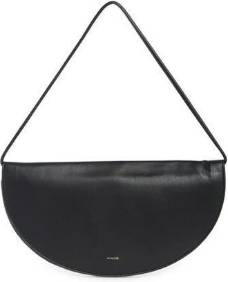 Vince Arca Leather Clutch in Black at Nordstrom Rack