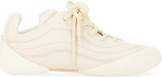 Alexander McQueen White Lace Up Sneakers