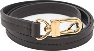 Louis Vuitton Pre-owned Accessories, female, Brown, Size: ONE SIZE Pre-owned Adjustable Leather Strap for Handbags & Accessories