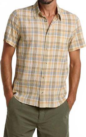 Toad & Co Mens Fletcher Shirt In Barley Pattern