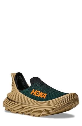 Hoka One One Restore TC Slip-On in Bay Leaf /Khaki at Nordstrom, Size 12