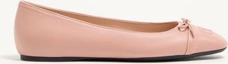 Valentino Garavani VLogo Signature Ballerina In Nappa 05Mm Wo