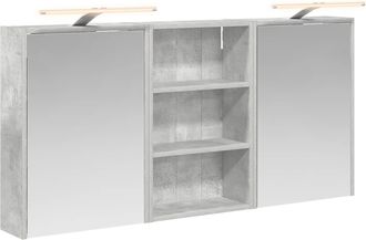 vidaXL Juego De Muebles De Ba&ntilde;o 3 Uds. 126 X 16 X 62.5 Cm Vidaxl