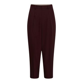Saint Tropez Pantalones - Trousers - Mujer - Marr&oacute;n - 2XL