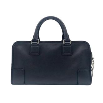 Loewe Pre-owned Handbag - Dames - Pre-owned - Zwart - Maat: ONE Size Leer