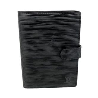 Louis Vuitton unisex, Pre-owned, Zwart, Maat: ONE Size Leer