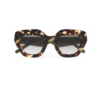 Kaleos Sunglasses, female, Brown, Size: 48 MM Halsey 004 Sunglasses