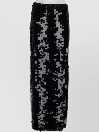 P.A.R.O.S.H. high-waisted sequin mini skirt